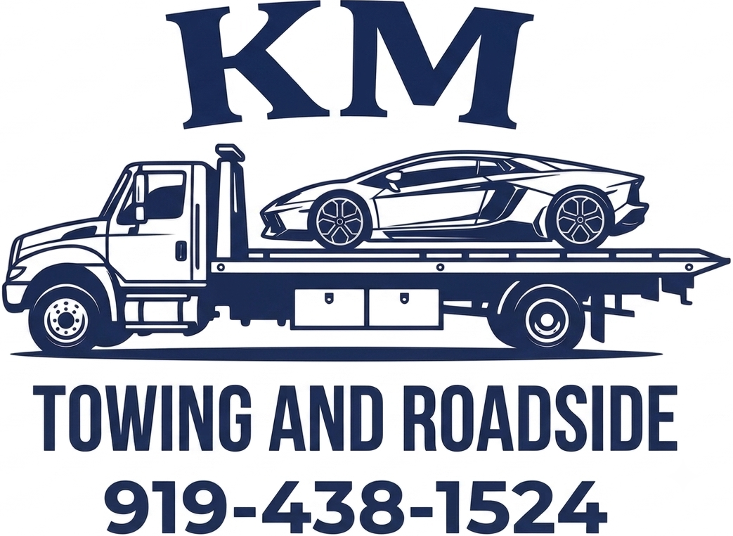 KM Towing & Roadside company logo